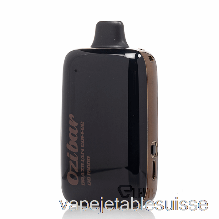 Vape Suisse Ozibar 18000 Café Brésilien Jetable